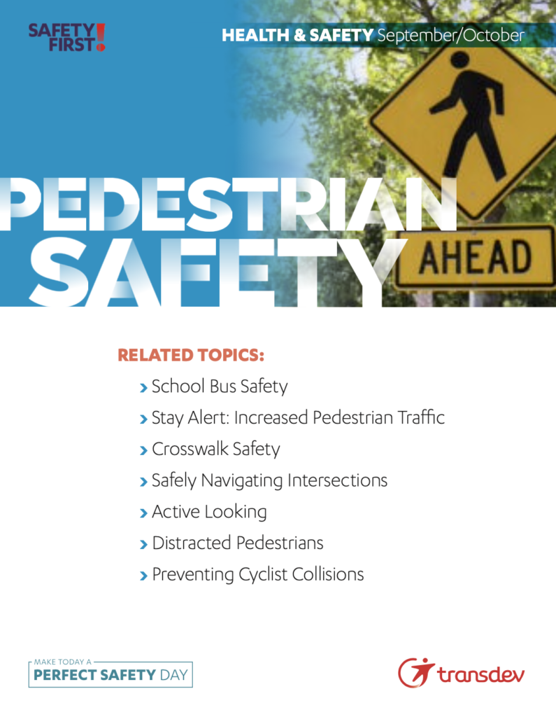 “Pedestrian Safety”: New H&S Campaign For September/October Kicks Off ...