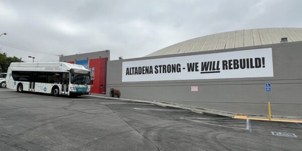 Altadena Strong + Pasadena Transit Bus