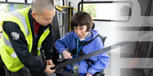Safety Tip: Always Secure Passengers Using Mobility Devices Properly