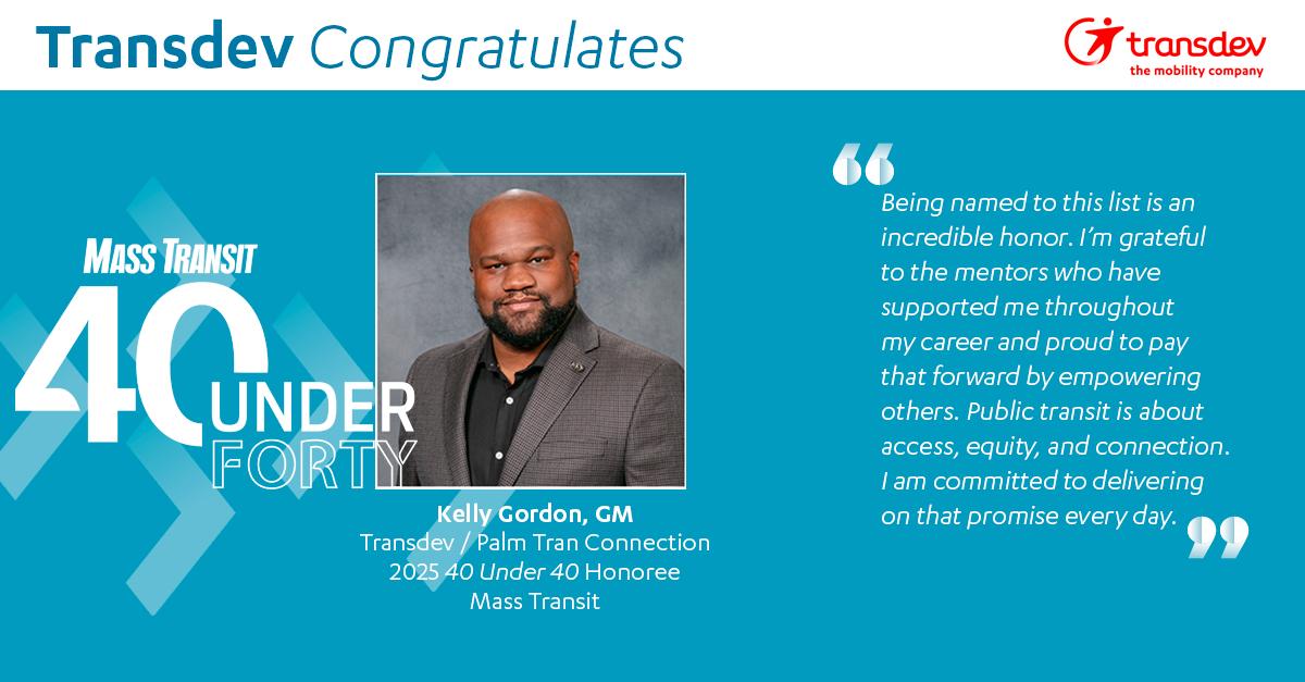 www.transdev.com, www.transdevna.com, Transdev, Transdev North America, Transdev U.S., Kelly Gordon, Palm Tran Connection, Mass Transit, Mass Transit Magazine